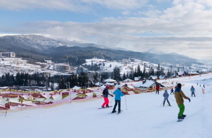 Skijaši na stazi Kopaonik